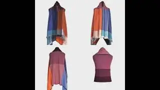 !00% Himalayan wool I Cape Infinity Sunrise