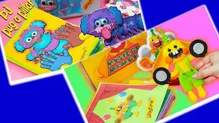Libro Poppy Playtime capitulo 2/ DIY Libro de juegos PJ PUG-A-PILLAR, BUNZO