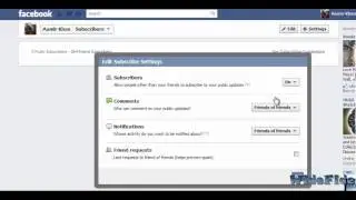 Facebook - How to Disable Subscribers / Remove Subscribe Button