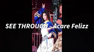 SEE THROUGH - FELIZZ [Focus - Acare] | Siam Music Fest 2025, Siam Square | 141268