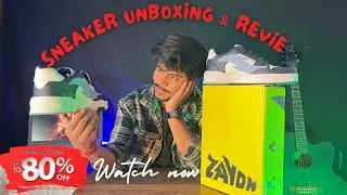 Zaydn New Sneaker Unboxing & Review ll Shoe Unboxing