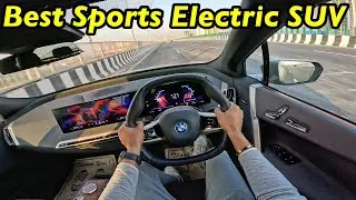 BMW iX XDrive50 Drive Review 1.4 Crore Electric SUV ⚡️@Aayushssm
