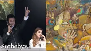 The Largest Artwork by Shi Hu Ever Auctioned Sets New Record After Bidding Battle | Sotheby’s