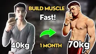 TOP 3 TIPS & SUPPLEMENTS FAST YOUR MUSCLE GROWTH | GAIN MUSCLE FAST | HARDGAINER SKINNY #muscle
