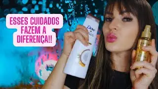 DICAS E PRODUTOS QUE USO PARA O CABELO! #cabelo #cuidadoscomcabelo #fitness #produtos