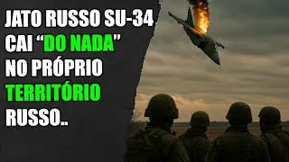 Russian SU-34 jet mysteriously crashes over Russia