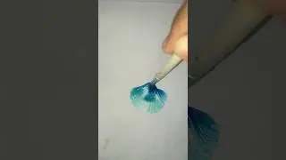 White & Blue Aesthetic Art | Calming Color Blend | AI Digital Artwork💕#shorts#viral#shortvideo#new🥰😍