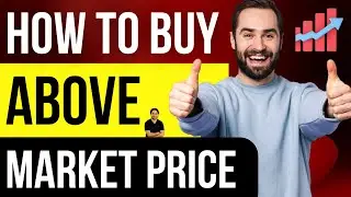 How to Place an Order to BUY above  MARKET PRICE | How to Buy above Market Price || Loss2Profit