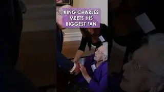 King Charles Meets his Biggest Fan and Struggles to Break Free