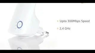 TP-Link TL-WA850RE Single_Band 300Mbps RJ45 Wireless Range Extender, Broadband/Wi-Fi Extender.