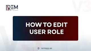 REM CRM Tutorial: Update & Modify User Roles Easily