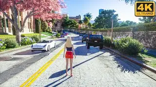 [4K60] GTA 5 NaturalVision Enhanced + NB Visual ENHANCED + LWE Ultra Ray Tracing CINEMATIC RTX 4090