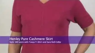 Cashmere Dresses and Skirts | Henley Pure Cashmere Skirt