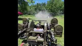 Quad .50 anti aircraft gun