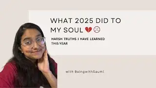 Harsh Truths 2025 Taught Me. How am I Prepping for 2026?