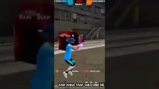 free fire PC+phone 📱 hacker level hari scar gameplay | Hari scar is next white 444 | #shorts