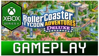 Rollercoaster Tycoon Adventures Deluxe | Xbox Series X Gameplay