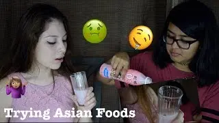 TRYING ASIAN FOODS!! (FOUND COCKROACH)