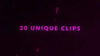 20 Unique Particle Elements in 4K made for every video editing software