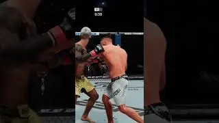 Big overhand KO #ufc #eaufc5 #combatsport #ufc5online #mmafighting #gaming #martialarts #views