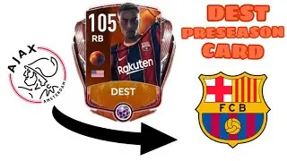 Preseason Dest card design | FIFA mobile 20