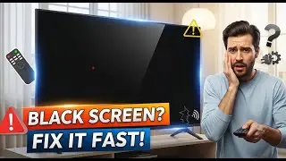 Toshiba TV Black Screen Problem &ndash; Easy Fix Guide (Step by Step)