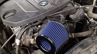 F30 320D &ndash; Cold Air Filter & 3D-Printed Adapter