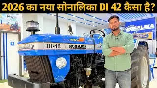 New Sonalika DI 42 2026 🚜 | Features, Price, Technology | Hindi Review #tractorreview #knowledge 