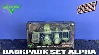 Valaverse Action Force Backpack Set Alpha Review