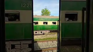 Rehman Baba Express at Mankiala Railway Station Pakistan Railways