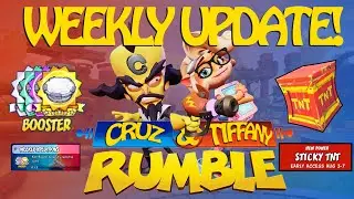 Crash Team Rumble WEEKLY UPDATE! WEEKLY XPEDITIONS & STICKY TNT EARLY ACCESS!