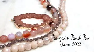 Bargain Bead Box Monthly Subscription Unboxing June 2022!