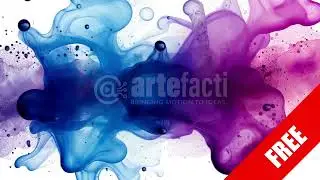 Free 4K Fluid Ink Motion Overlay &ndash; InkWave Sample