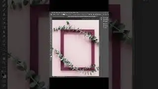 Clip Image to Frame | Clipping Mask | Photoshop Tutorial #shorts #photoshop