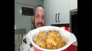 Mi versión de gallina en pepitoria
