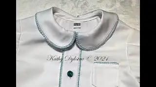 SEWING ENTREDEUX TO COLLARS