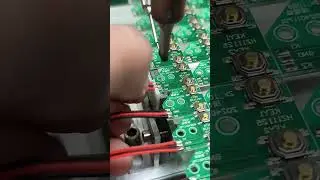 Soldering component onto a printed circuit board (PCB) #engineering #pcb #pcbdesigning #pcblayout