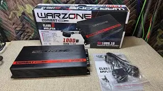 Gravity Audio WC1000.1D Warzone Amp Dyno and Overview 