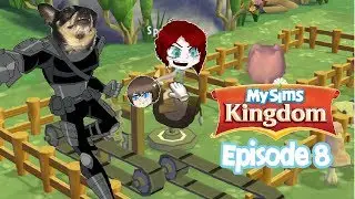 MySims Kingdom CO-OP Gameplay EP 8: Bull Ride vs Splash Mtn.  | MySims Kingdom Let'sPlay/Walkthrough