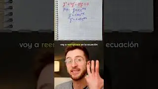 Parece IMPOSIBLE, pero NO  #calculodiferencial #ecuaciones_diferenciales