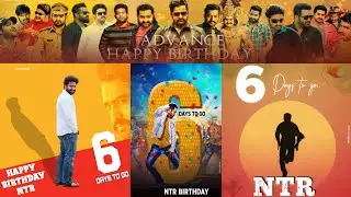 #NTR_BIRTHDAY #jrNtr #rrr                              Jr.NTR BIRTHDAY POSTER | HAPPY BIRTHDAY NTR |