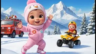 Snowman Counting Party | Winter Counting Song for Toddlers & Preschoolers