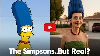 🔥The Simpsons characters in REAL LIFE | 4