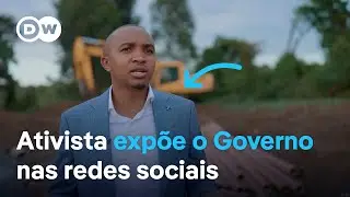 Qu&eacute;nia: Jovem exp&otilde;e nas redes projetos inacabados do Governo