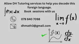 DH MATH TUTORING SERVICES