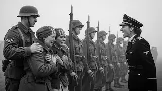 German POW Women   In Tears When British Soldiers Protected Them From Their Own Commanders
