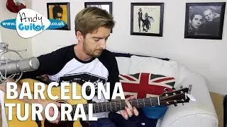 George Ezra - 'Barcelona' Guitar Tutorial - Fingerstyle Open D Tuning