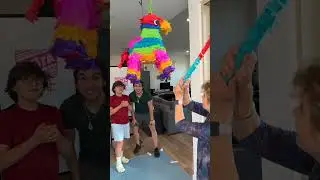 Final part - the Pi&ntilde;ata surprise! #winner #pi&ntilde;ata #familygame #partycups #shorts