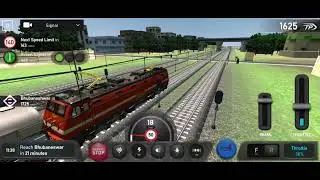 Howrah To Vijayawada Train Game Play | Wap 4 + Old ICF Coach  | Indian Train Simulator game Play 