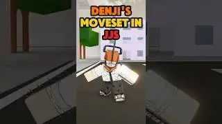 Denji's Moveset In JJS (Jujutsu shenanigans) #roblox #gaming